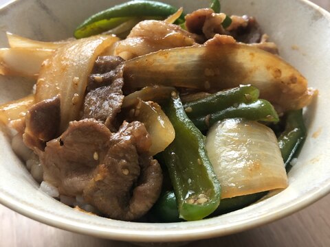 めちゃウマ♪豚肉で作るプルコギ丼☆